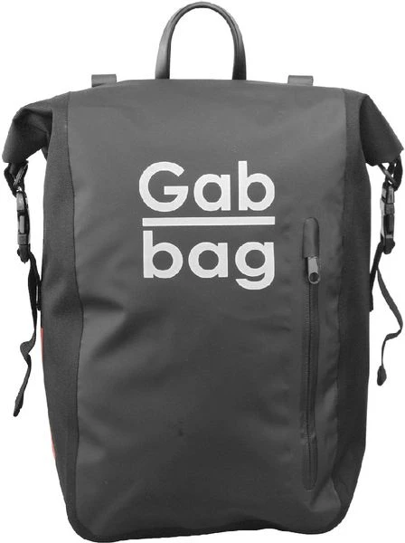 Gabbag Waterdichte Enkele Fietstas - 25 Liter - Zwart 1 Gabbag Waterdichte Enkele Fietstas - 25 Liter - Zwart