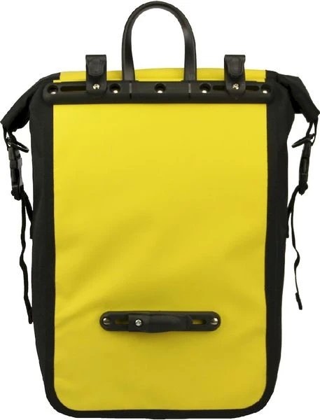 Gabbag Waterdichte Enkele Fietstas - 25 Liter - Geel 4 Gabbag Waterdichte Enkele Fietstas - 25 Liter - Geel - Afbeelding 4