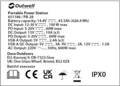 Outwell Akira 600 Power Station Draagbare Lithiumaccu 9 Outwell Akira 600 Power Station Draagbare Lithiumaccu -Winkel Voor Kampeerartikelen 1069 1900 ce4a61b9 65c9 4b89 83ec e47ef4f1cad0 1280x960