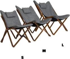 Bo-Camp Urban Outdoor Bloomsbury Relaxstoel - Grijs - S -Winkel Voor Kampeerartikelen 1135 900 bo camp bloomsbury s grijs 6