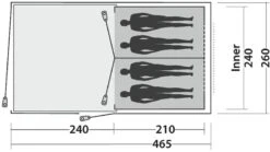 Easy Camp Galaxy 400 Steel Blue Tunneltent - 4 Personen -Winkel Voor Kampeerartikelen 1179 1900 e5f08167 cd39 48bb 9924 b67496b9e714 1280x960