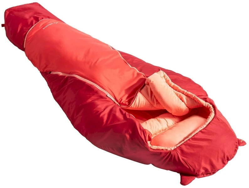 Vaude Alpli Adjust 400 SYN Slaapzak - Rood 1 Vaude Alpli Adjust 400 SYN Slaapzak - Rood