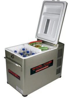 Engel MD45F-CD-P Dual-zone Compressor Koelbox - 40 Liter -Winkel Voor Kampeerartikelen 1900 1377 md45fcdp deckel offen freezer klein
