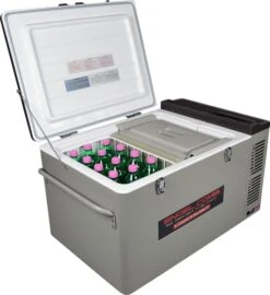 Engel MD60F-C Dual-zone Compressor Koelbox - 57 Liter 7 Engel MD60F-C Dual-zone Compressor Koelbox - 57 Liter -Winkel Voor Kampeerartikelen 1900 1732 md60fc deckel offen
