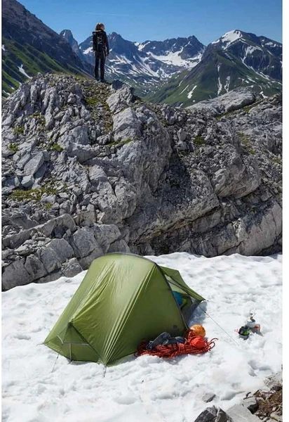 Vango F10 Helium UL 2 Ultralichte Trekking Tunneltent - 1/2 Persoons - Groen 3 Vango F10 Helium UL 2 Ultralichte Trekking Tunneltent - 1/2 Persoons - Groen - Afbeelding 3