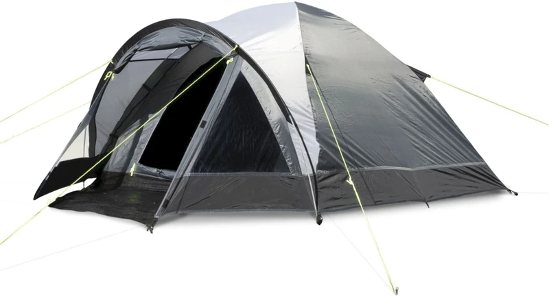 Kampa Brighton Grey 3 Tunneltent - 3 Persoons 1 Kampa Brighton Grey 3 Tunneltent - 3 Persoons