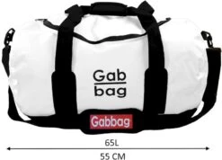 Gabbag Travel M 65L Waterdichte Tas - Wit -Winkel Voor Kampeerartikelen 4 0jgr410 000 resultaat