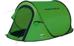 High Peak Vision 2 Pop-up Tent - 2 Persoons - Groen -Winkel Voor Kampeerartikelen 754 1200 4001690101080
