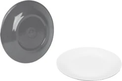 Bo-Camp Melamine Serviesset - 16-delig - Grijs -Winkel Voor Kampeerartikelen 900 1271 6181274 02