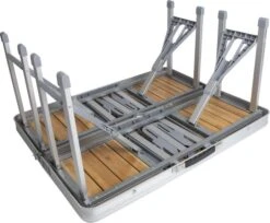 Bo-Camp 136 X 85 Inklapbare Picknicktafel - Bamboe 21 Bo-Camp 136 X 85 Inklapbare Picknicktafel - Bamboe -Winkel Voor Kampeerartikelen 900 1350 1404800 05