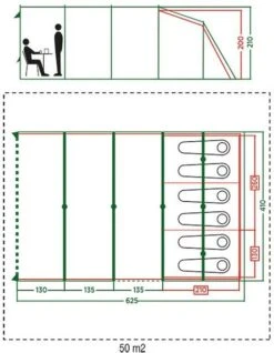 Coleman Vail Long Tunneltent - 6 Persoons -Winkel Voor Kampeerartikelen 972 1900 coleman vail long tunneltent 6 persoons 2