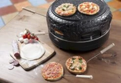 Bestron Pizza Gourmetset - 6 Personen -Winkel Voor Kampeerartikelen bestron pizzaoven 6 personen 8