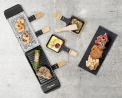 Bestron Raclette/Steengrill - 4 Personen -Winkel Voor Kampeerartikelen bestron raclettesteengrill 4 personen 4