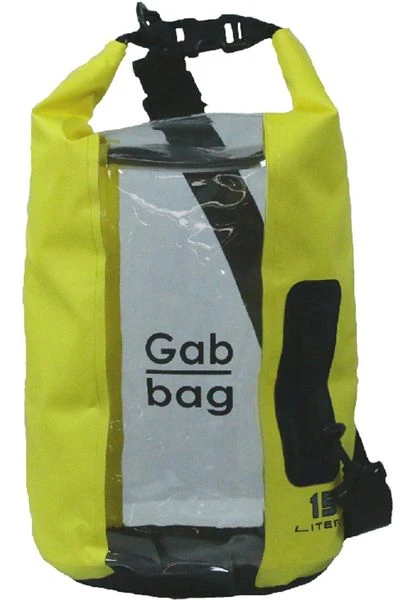 Gabbag Dry 15L Waterdichte Tas - Geel 1 Gabbag Dry 15L Waterdichte Tas - Geel