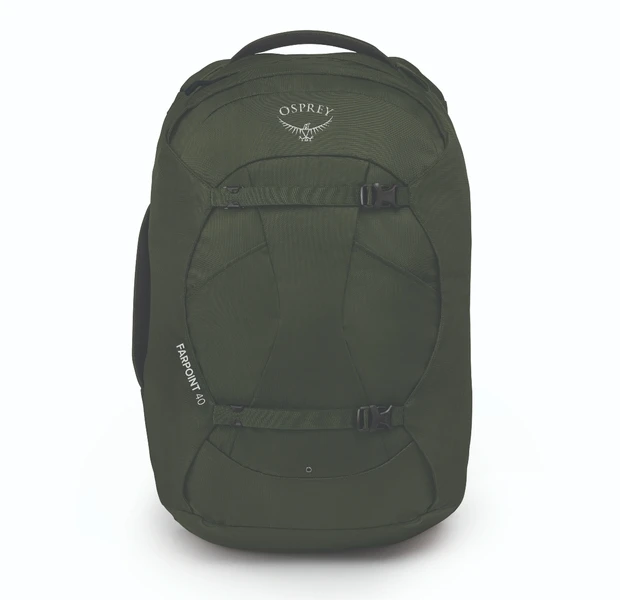 Osprey Farpoint Backpack - 40 Liter - Donkergroen 2 Osprey Farpoint Backpack - 40 Liter - Donkergroen - Afbeelding 2