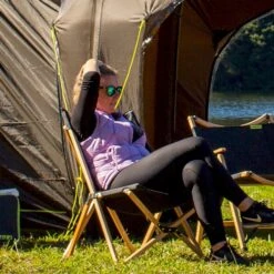 Zempire Roco Lounger V2 Vlinderstoel - Zwart -Winkel Voor Kampeerartikelen zempire roco lounger v2 vlinderstoel zwart 1